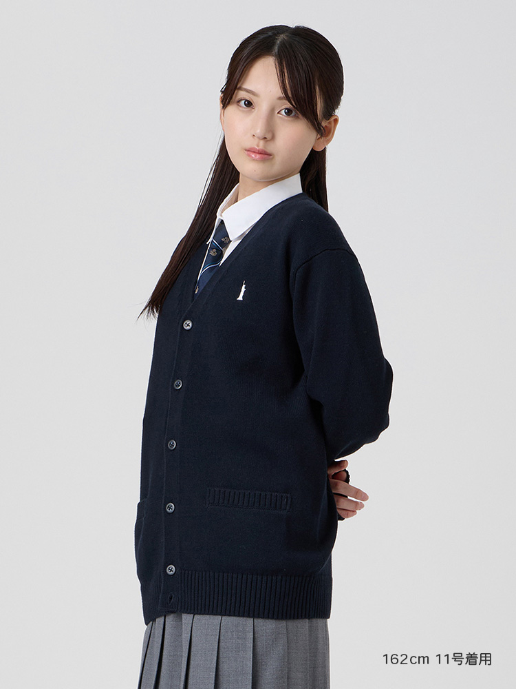 【ご予約】【綿×裏暖】プレーティングカーディガン7G【ONLINE限定】（ピュアホワイト女神）