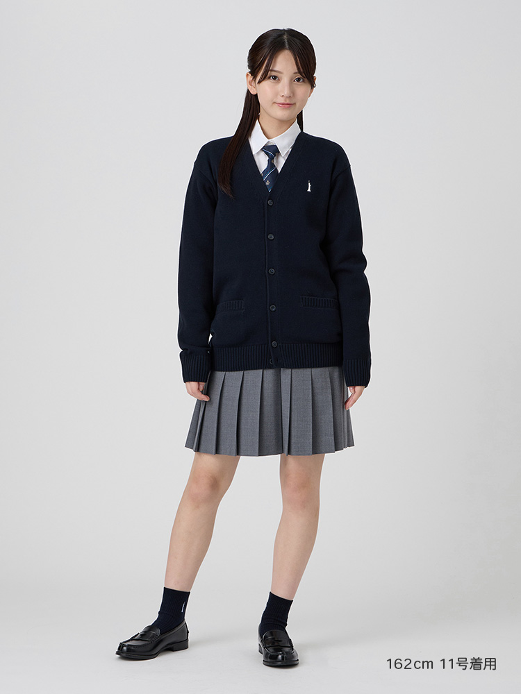 【ご予約】【綿×裏暖】プレーティングカーディガン7G【ONLINE限定】（ピュアホワイト女神）