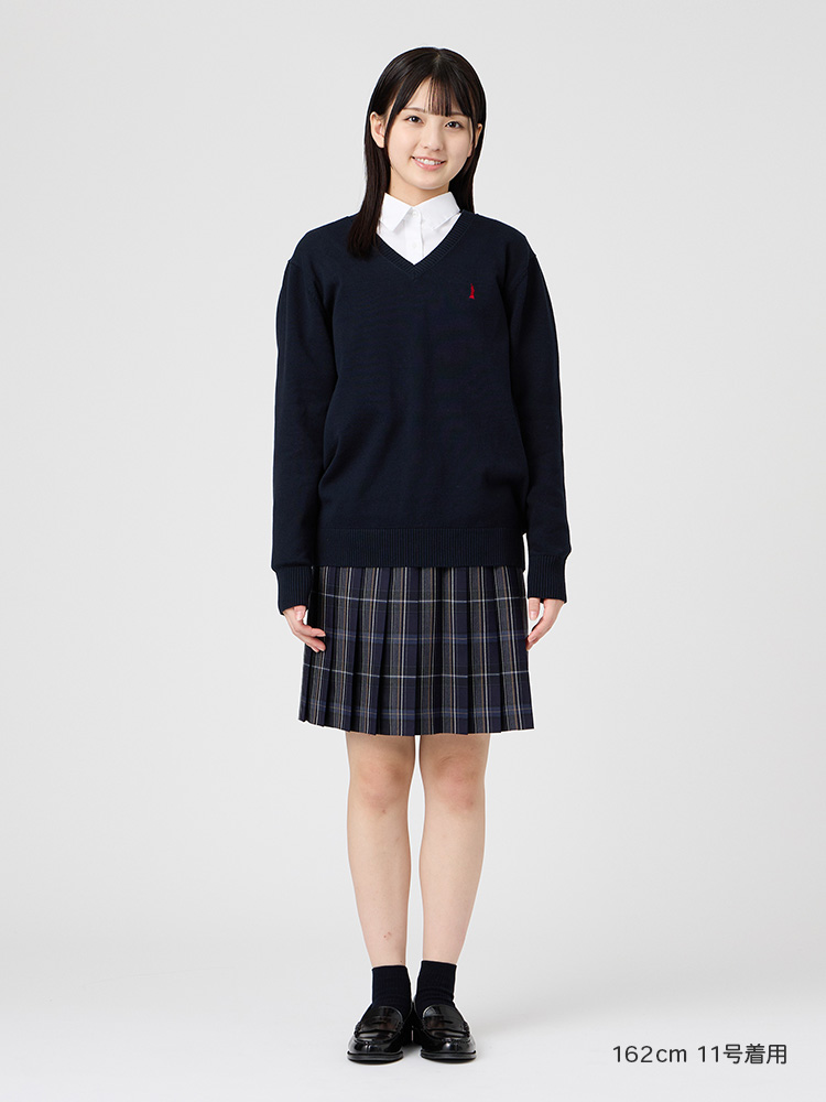 両面刺繍ソックス 10cm