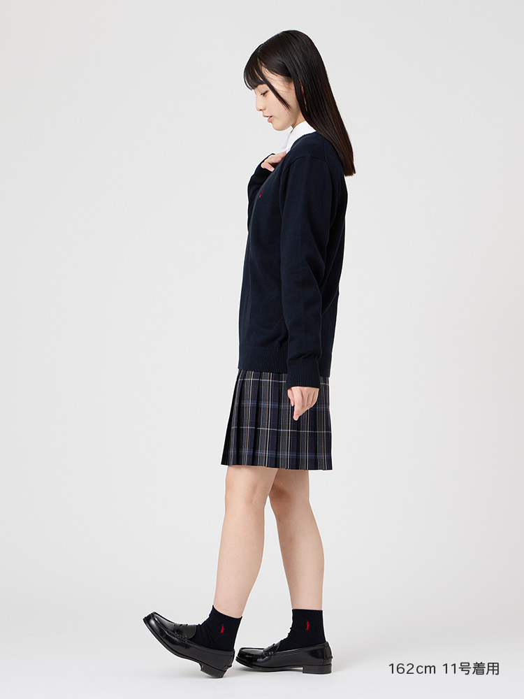 両面刺繍ソックス 13cm