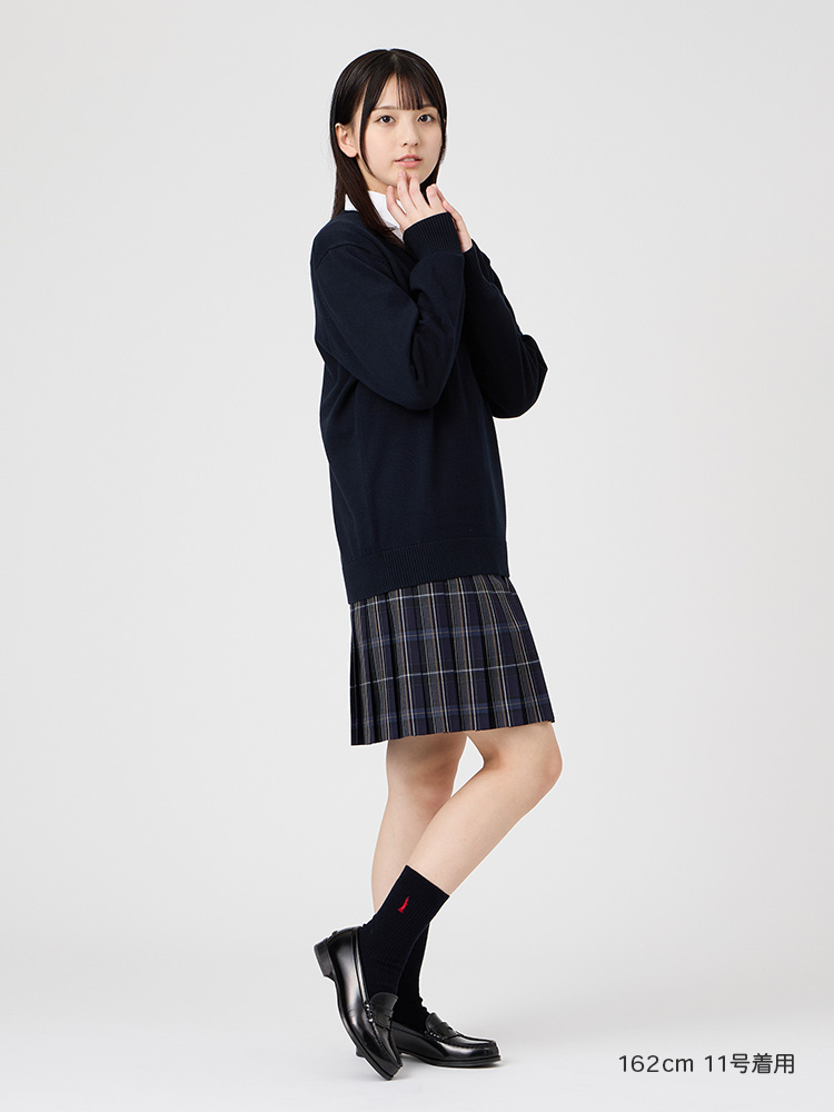 両面刺繍ソックス 20cm