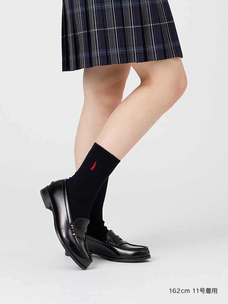 両面刺繍ソックス 20cm