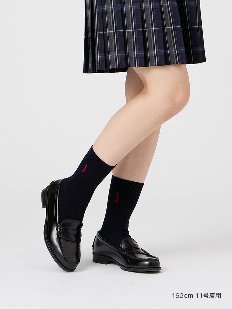 両面刺繍ソックス 20cm