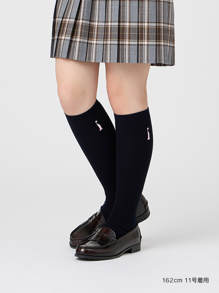 両面刺繍ソックス 38cm（さくら女神）