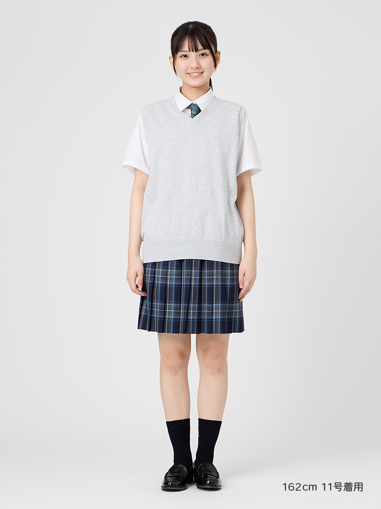 【ご予約】両面刺繍ソックス 20cm（ミント女神）※4/16（木）より発送