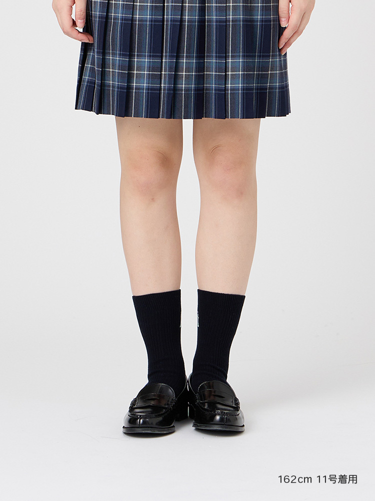 【ご予約】両面刺繍ソックス 20cm（ミント女神）※4/16（木）より発送