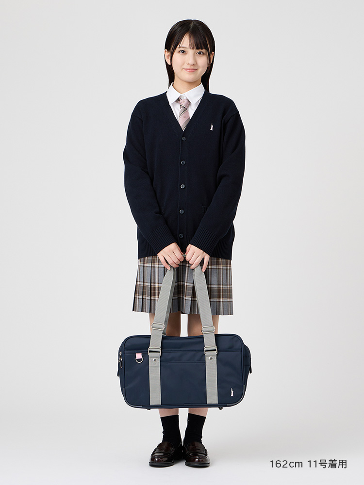 ナイロンバッグ　Wファスナー（さくら女神）