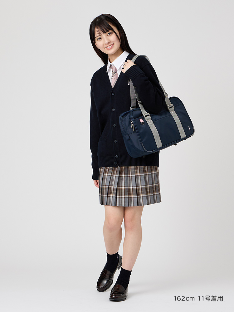 ナイロンバッグ　Wファスナー（さくら女神）