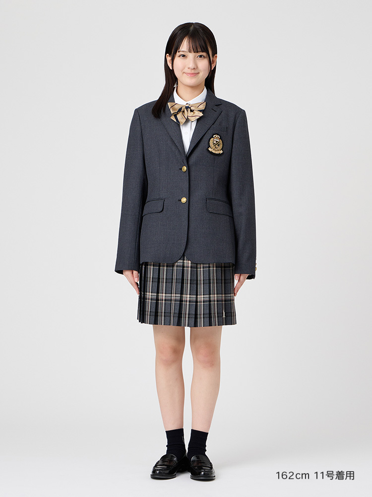 Venus ブレザー〈2つボタン/ゴールド〉