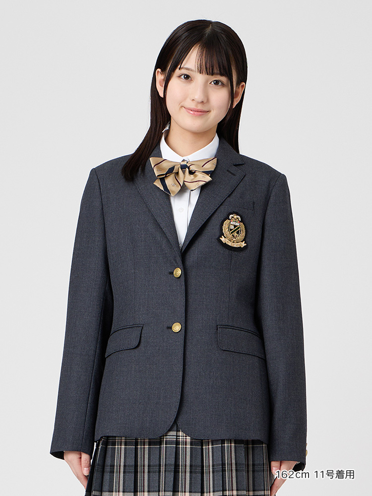 Venus ブレザー〈2つボタン/ゴールド〉