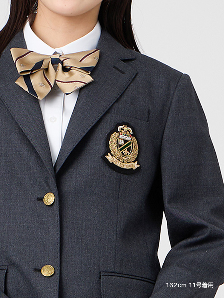 Venus ブレザー〈2つボタン/ゴールド〉