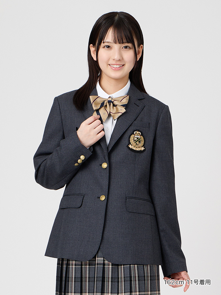 Venus ブレザー〈2つボタン/ゴールド〉