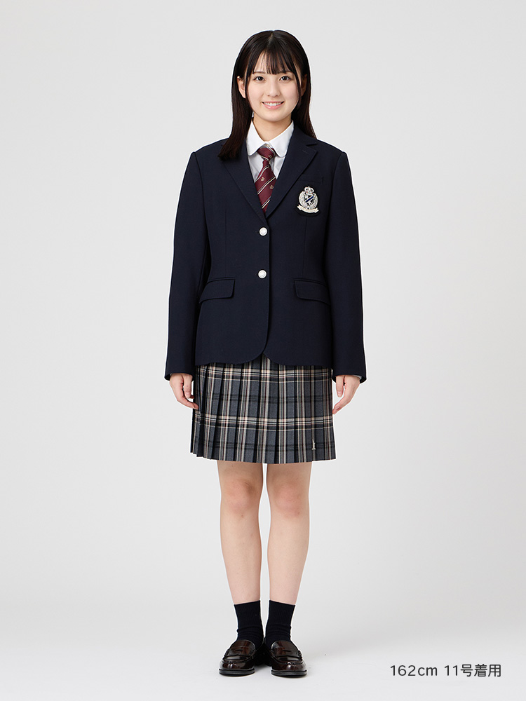 Venus ブレザー〈2つボタン／シルバー〉