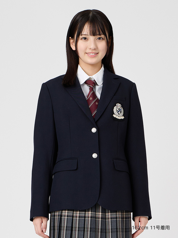 Venus ブレザー〈2つボタン／シルバー〉