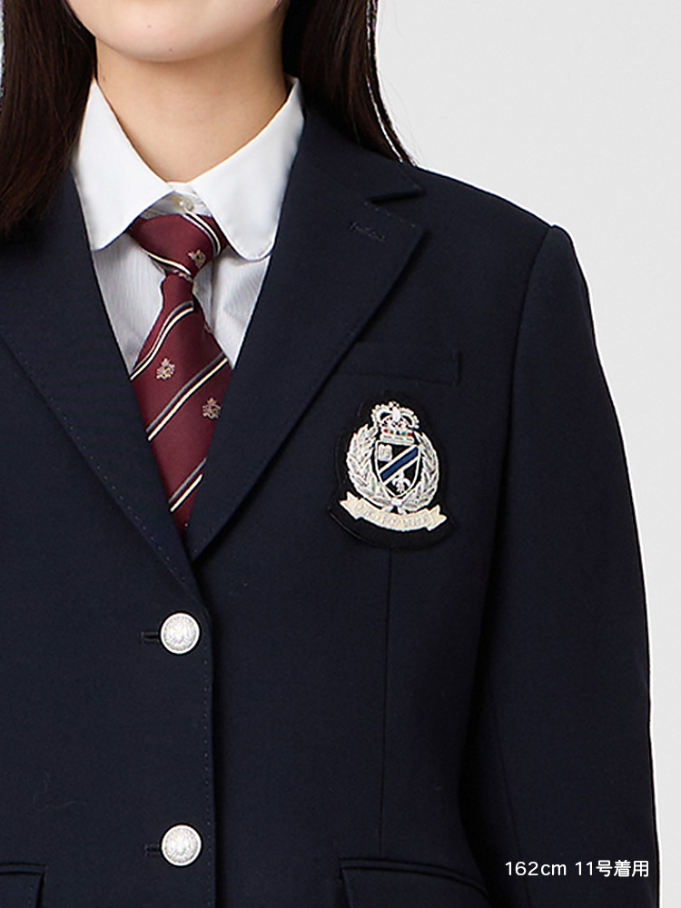 Venus ブレザー〈2つボタン／シルバー〉