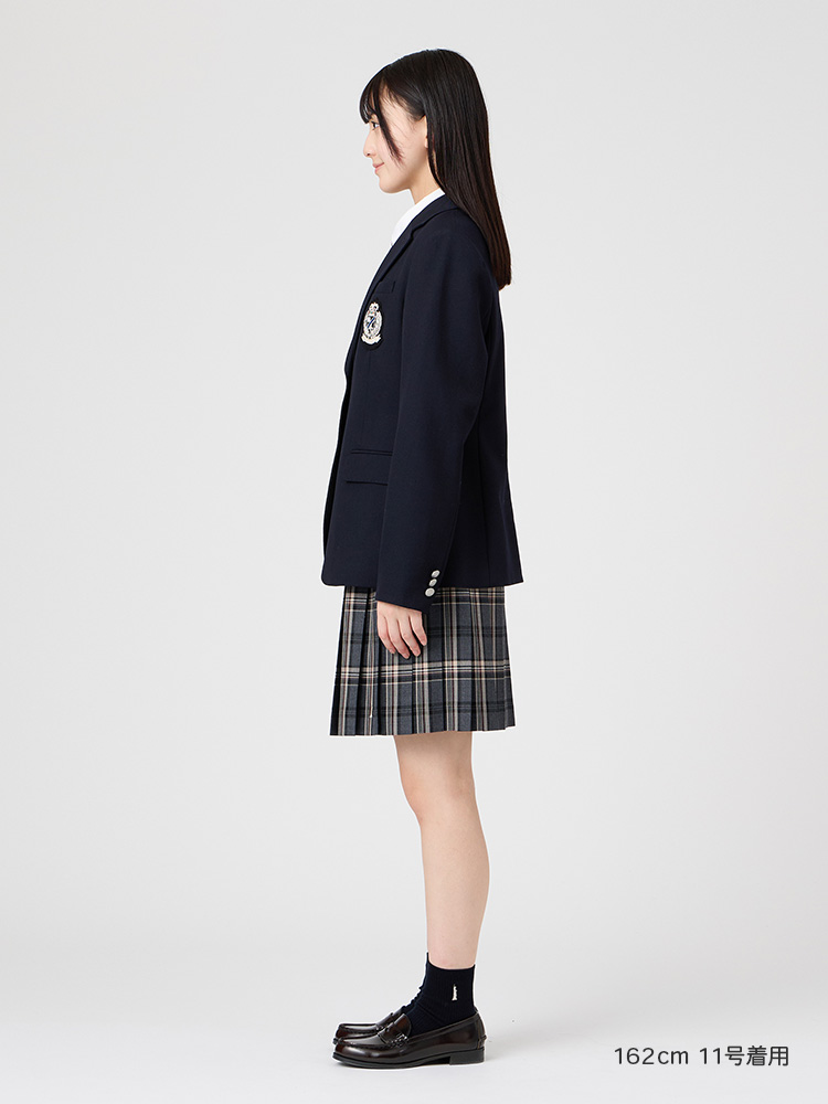 Venus ブレザー〈2つボタン／シルバー〉