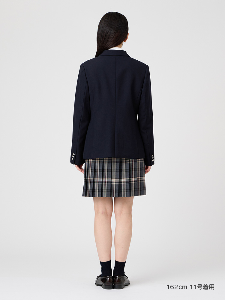 Venus ブレザー〈2つボタン／シルバー〉