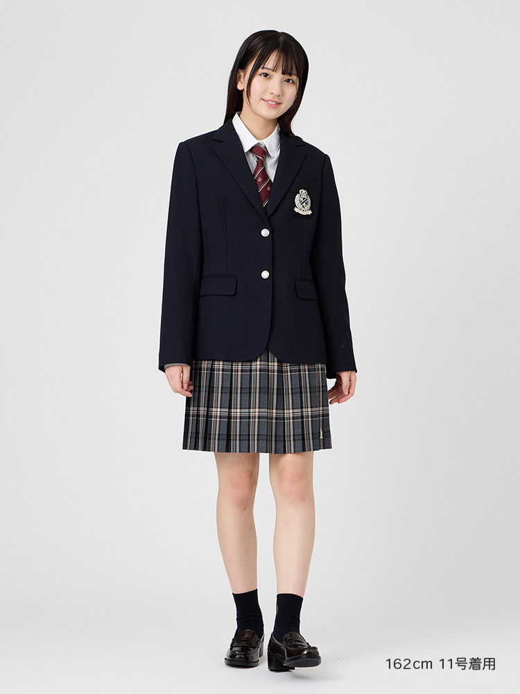 Venus ブレザー〈2つボタン／シルバー〉