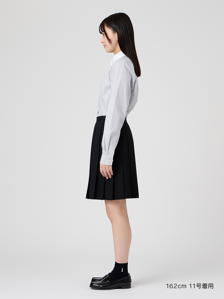 Venus クレリックシャツ〈ストライプ柄〉