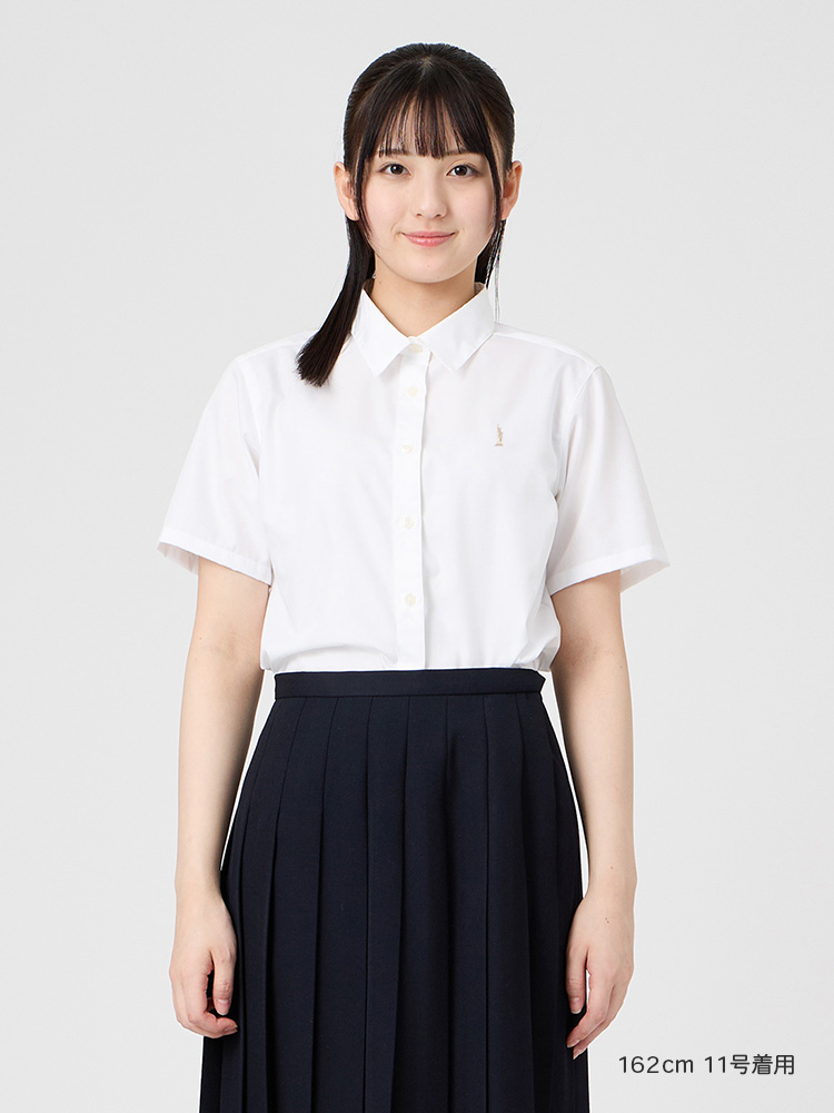 Venus 透けにくい半袖シャツ〈形態安定加工〉