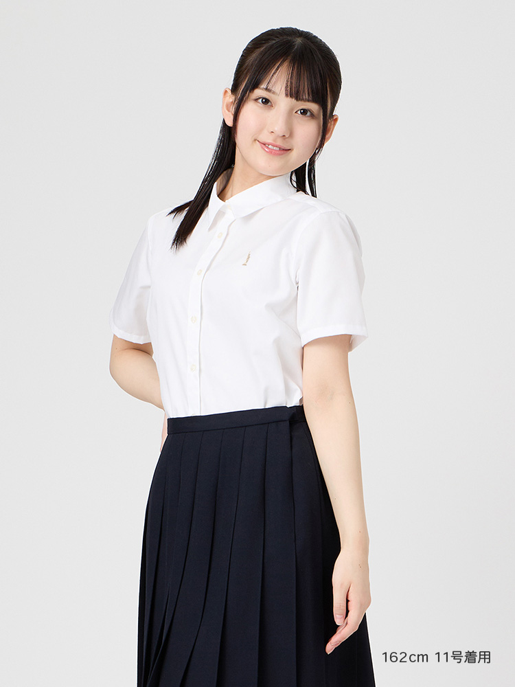 Venus 透けにくい半袖シャツ〈形態安定加工〉