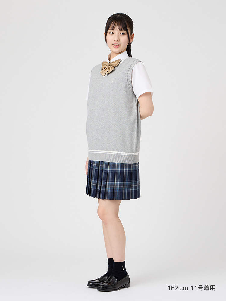 【薄手】Venus COOLMAXベスト12G〈ライン入り〉薄手