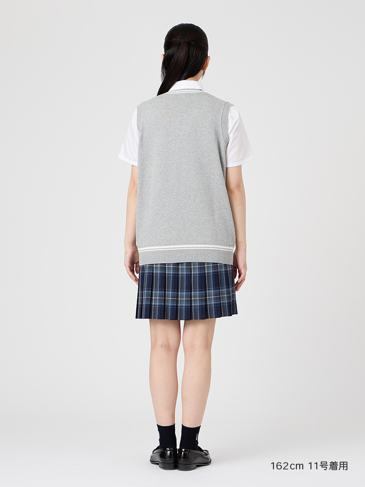 【薄手】Venus COOLMAXベスト12G〈ライン入り〉薄手