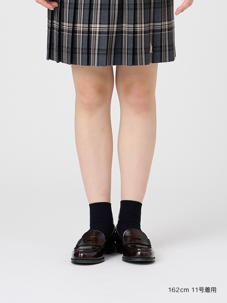 Venus 両面刺繍ソックス 10cm（シルバー）