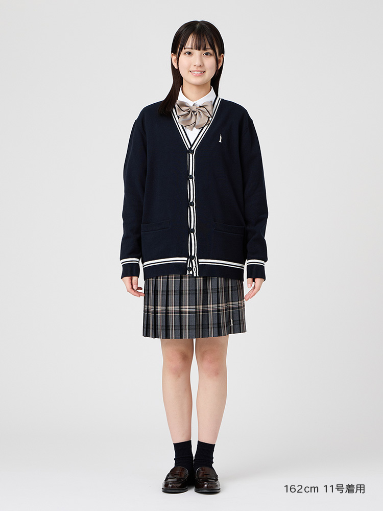 Venus 両面刺繍ソックス 13cm（シルバー）