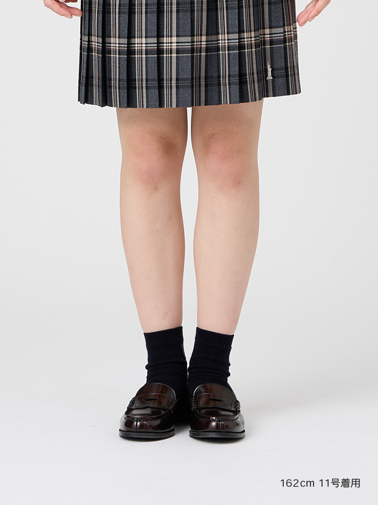 Venus 両面刺繍ソックス 13cm（シルバー）