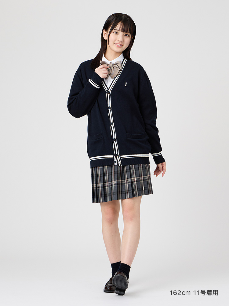 Venus 両面刺繍ソックス 13cm（シルバー）