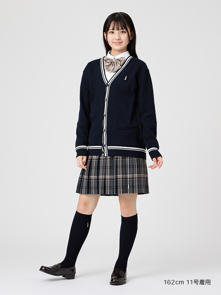 Venus 両面刺繍ソックス 38cm（シルバー）