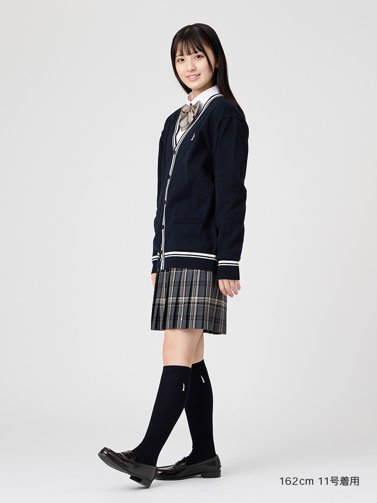 Venus 両面刺繍ソックス 38cm（シルバー）