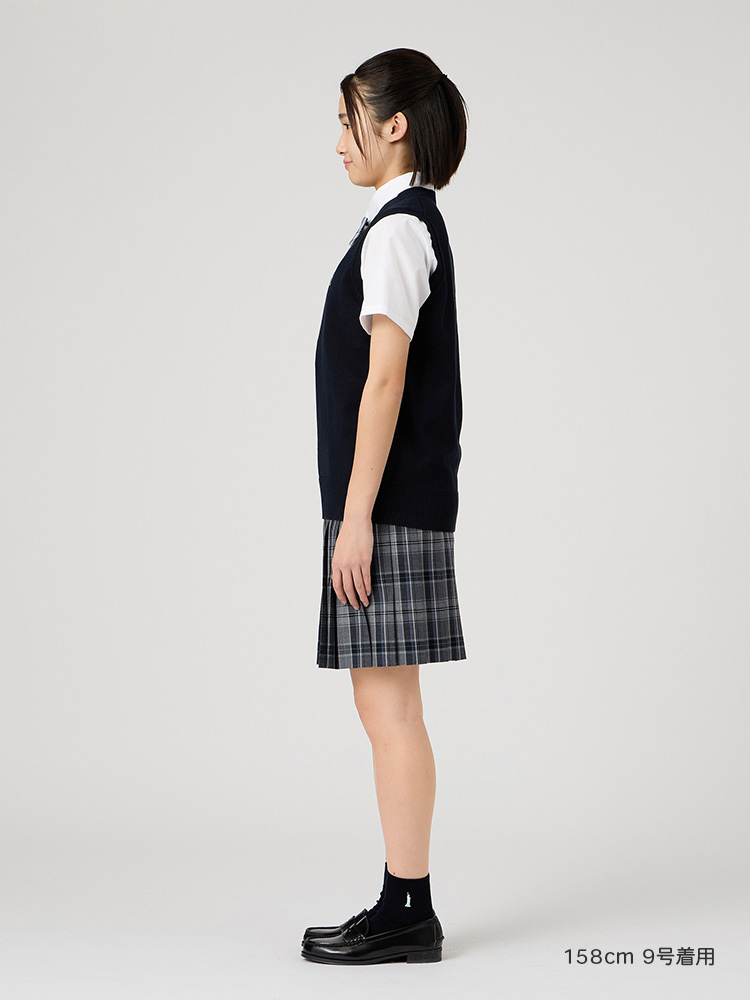 【ご予約】両面刺繍ソックス 13cm（ミント女神）※4/16（木）より発送