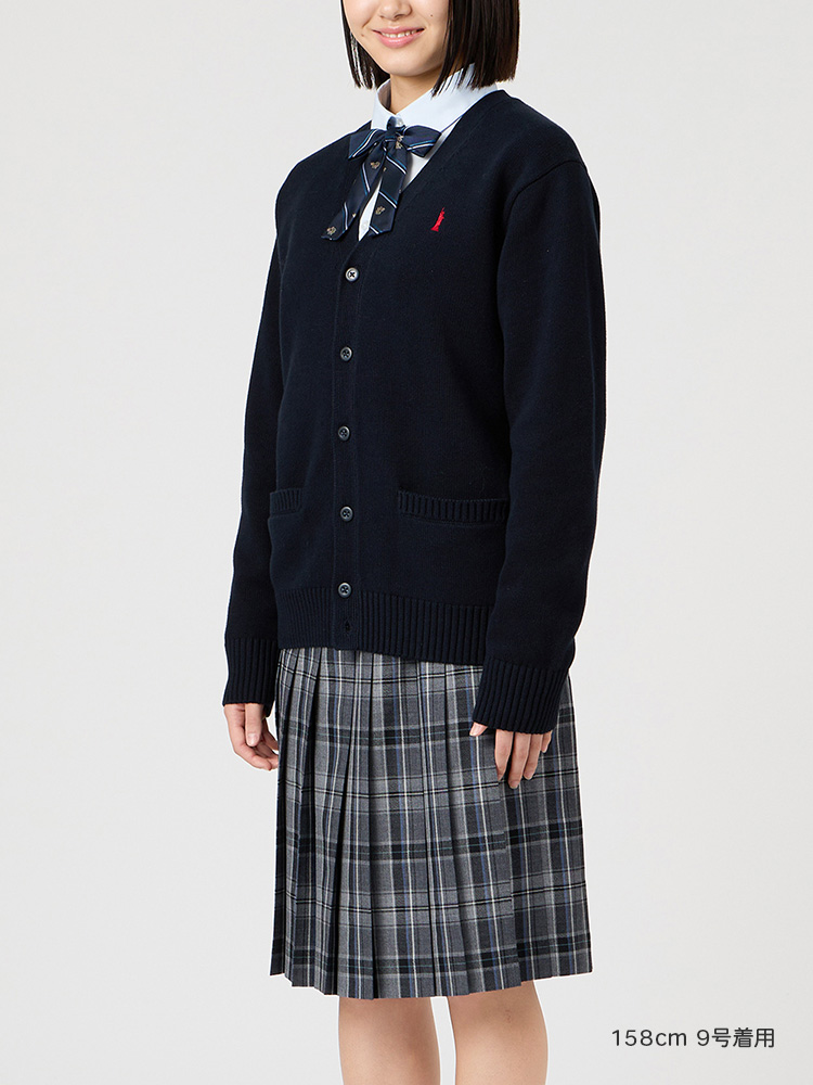 タータンチェックスカート〈58cm丈〉裏地付