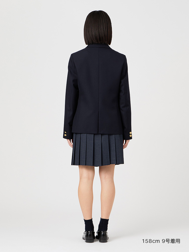 ウォッシャブル　無地スカート〈48cm丈〉裏地付