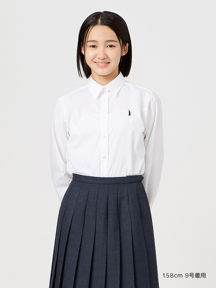 定番　ブロードシャツ〈形態安定加工〉