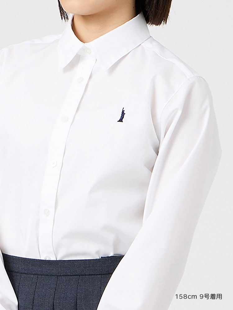 定番　ブロードシャツ〈形態安定加工〉