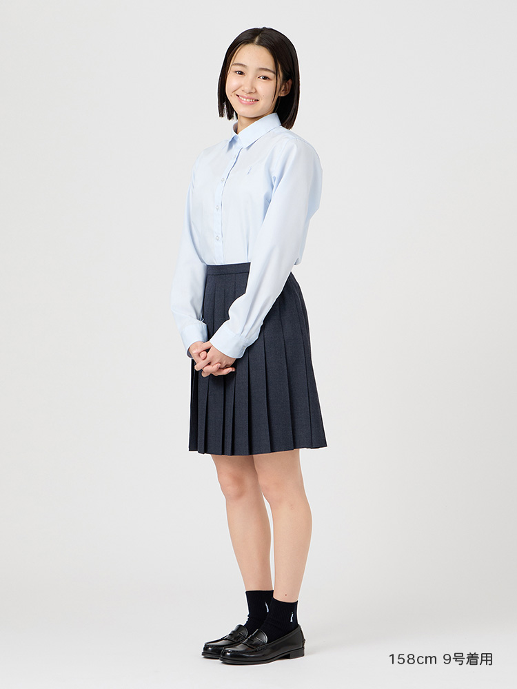 定番　ブロードカラーシャツ〈形態安定加工〉