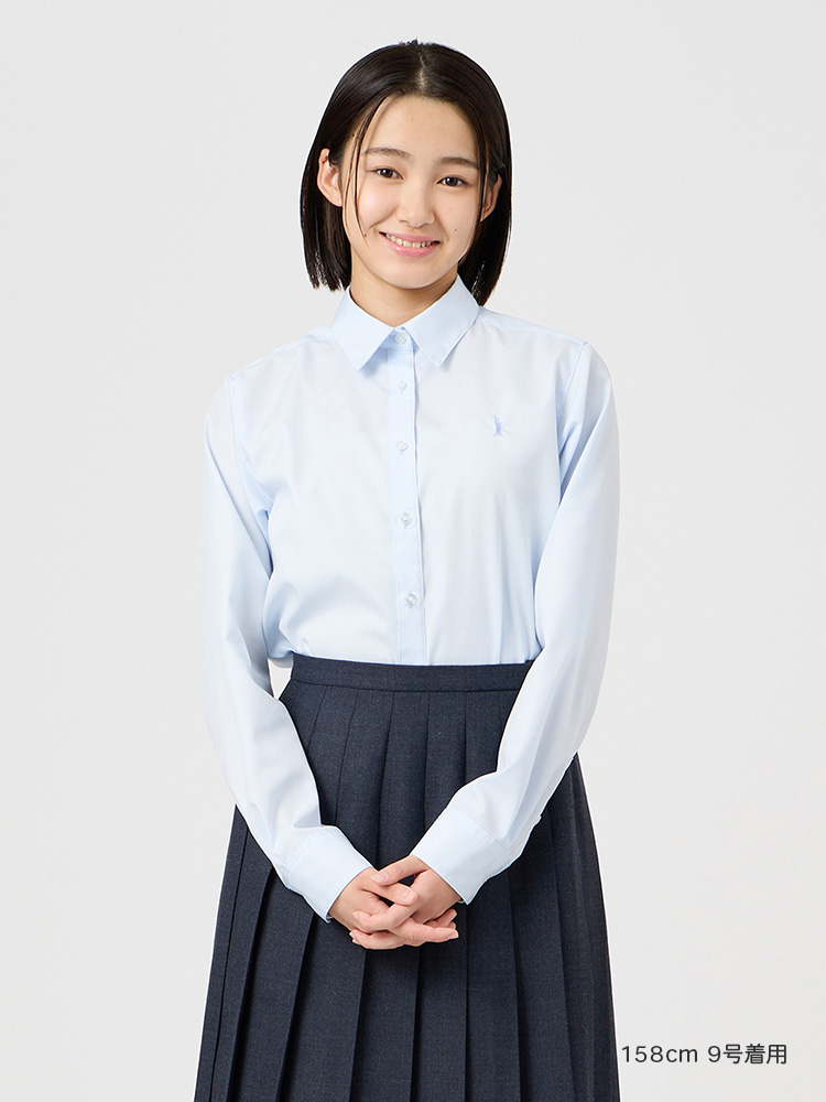 定番　ブロードカラーシャツ〈形態安定加工〉