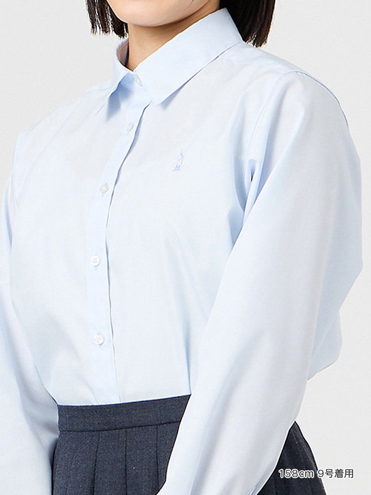 定番　ブロードカラーシャツ〈形態安定加工〉