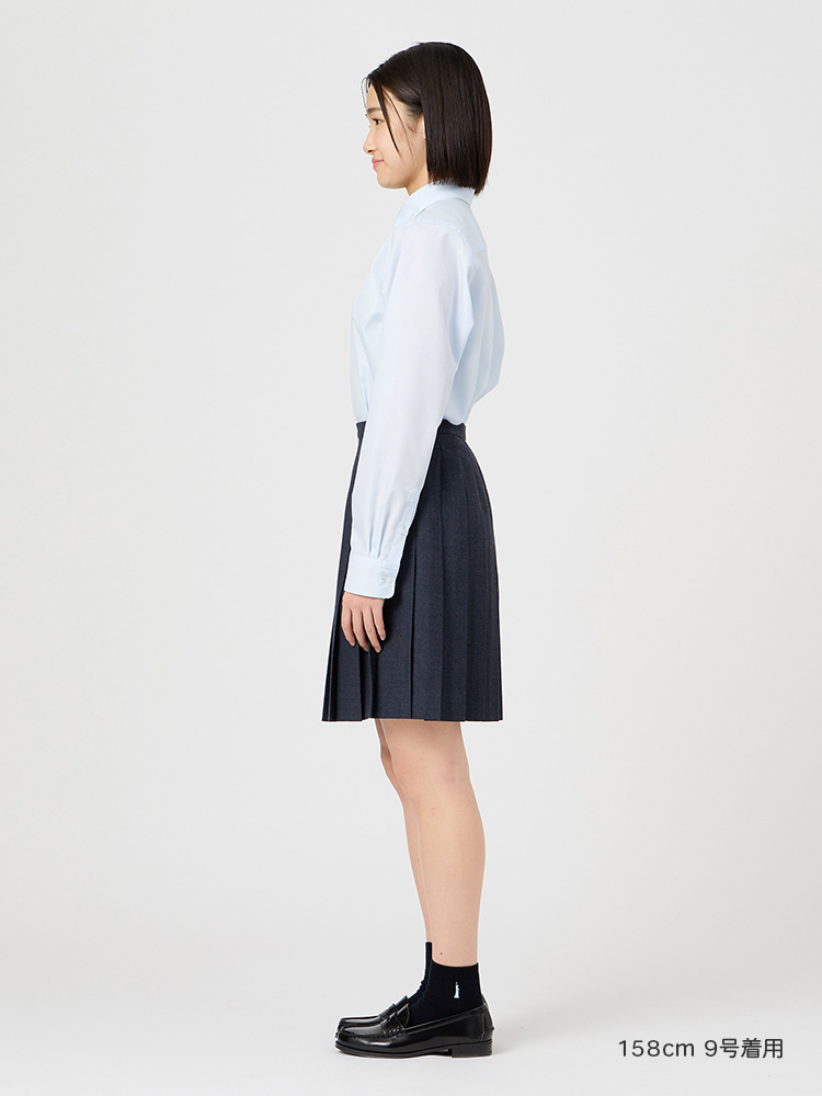 定番　ブロードカラーシャツ〈形態安定加工〉