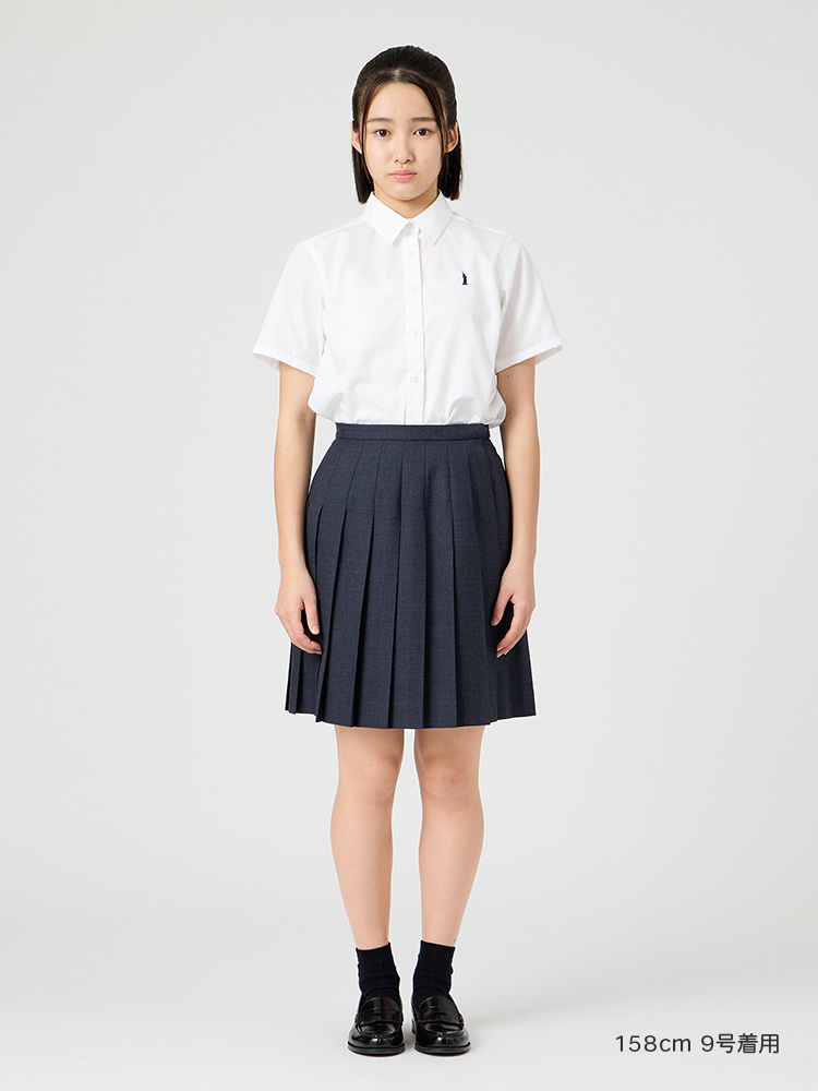 ブロード半袖シャツ〈形態安定加工〉