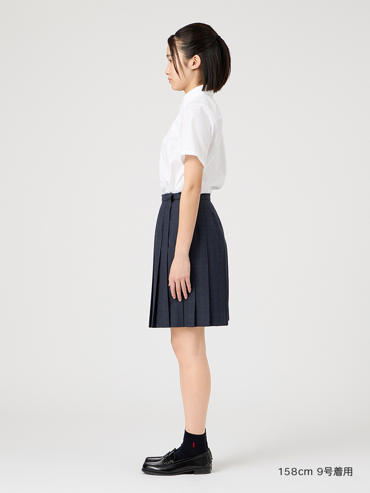 ブロード半袖シャツ〈形態安定加工〉