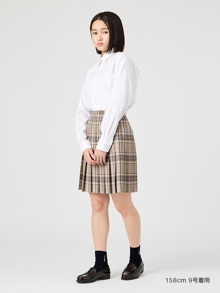 ブロードシャツ〈形態安定加工〉（さくら女神）