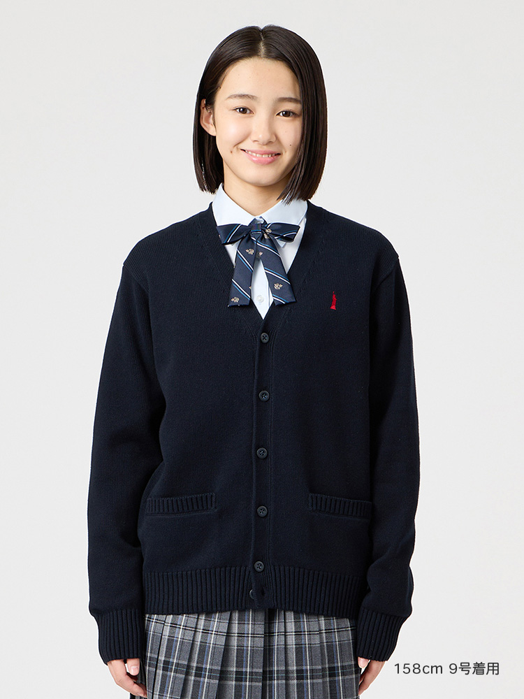 定番　綿カーディガン7G