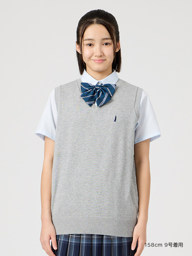 【薄手】定番　COOLMAXベスト12G〈ハイゲージ〉薄手