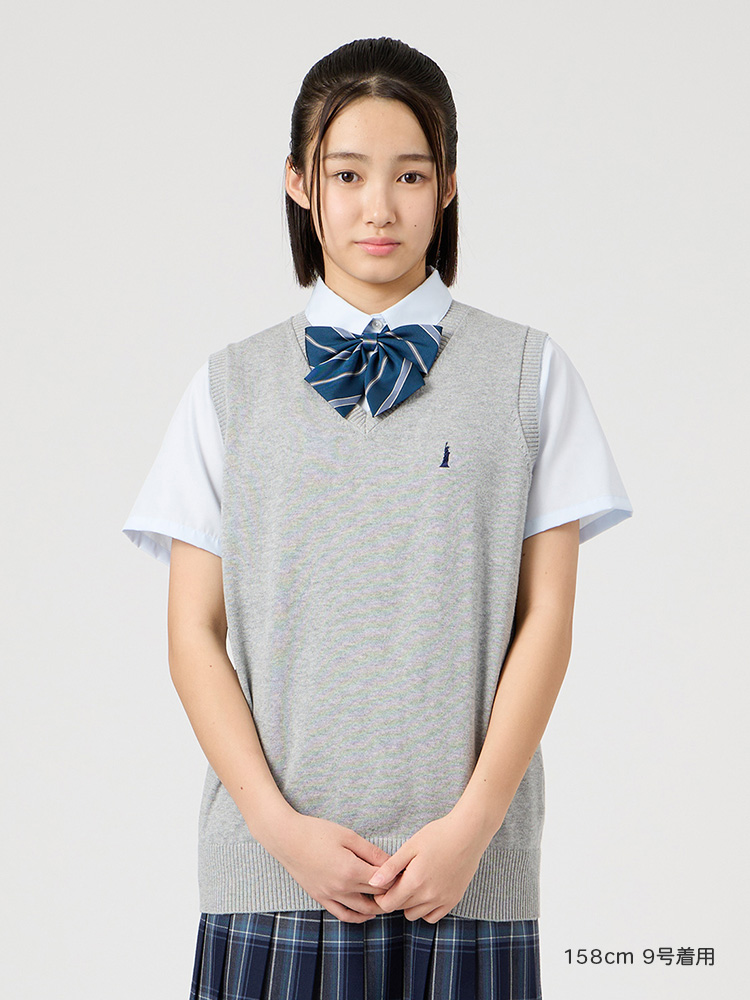 【薄手】定番　COOLMAXベスト12G〈ハイゲージ〉薄手