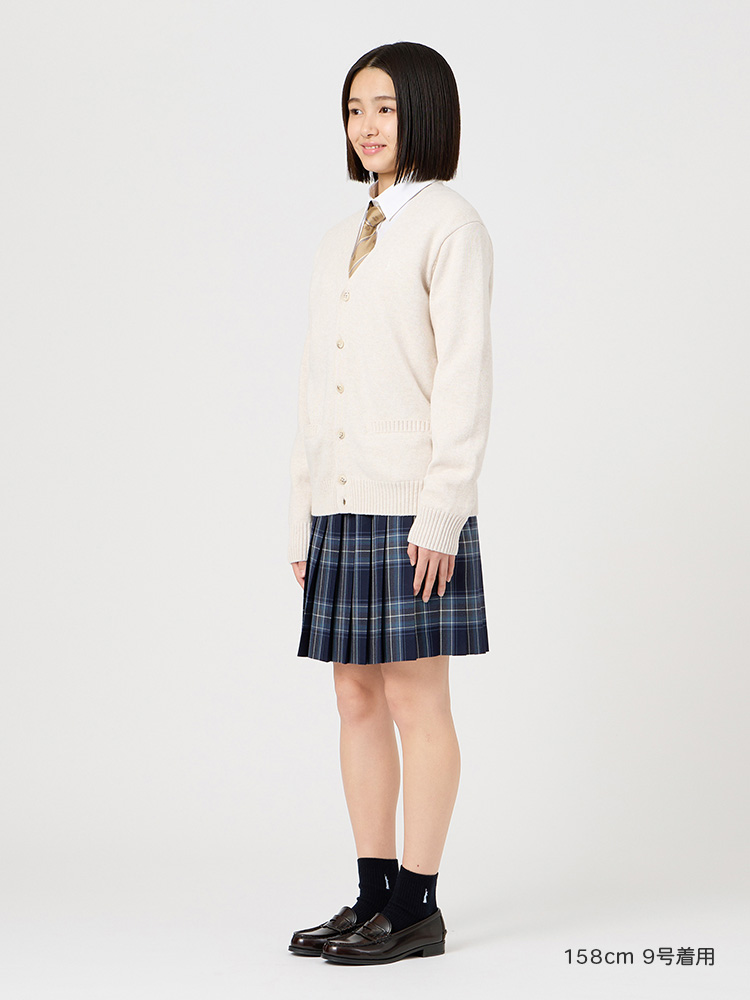 綿カーディガン7G（カラー）