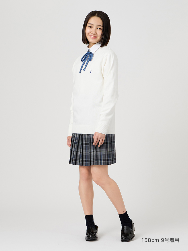 定番　綿セーター12G　ハイゲージ（薄手）